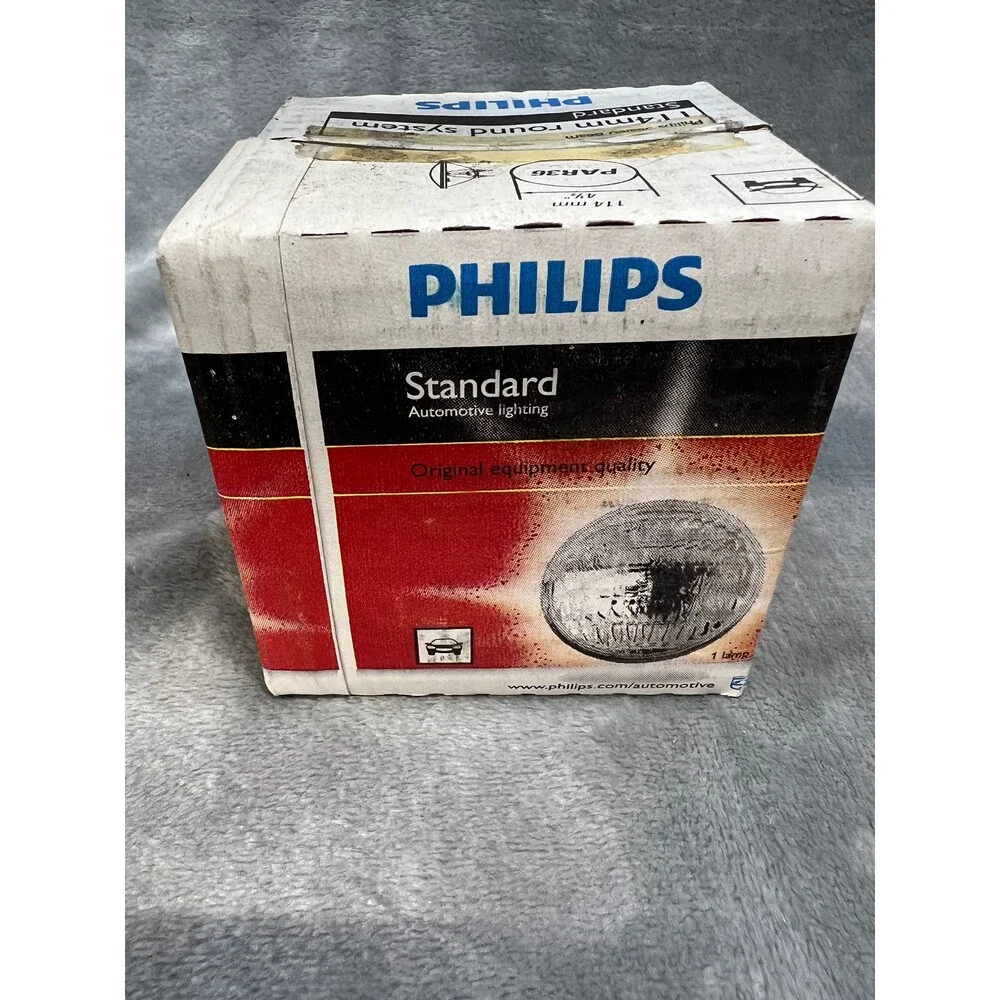 Philips 4461C1 Headlight Lamp Standard Automotive 4461 Sealed Beam 12.8V Clear